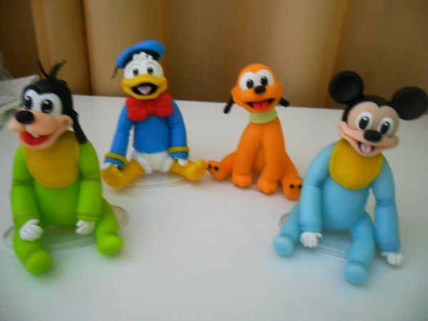 Topo de bolo turma do mickey baby
