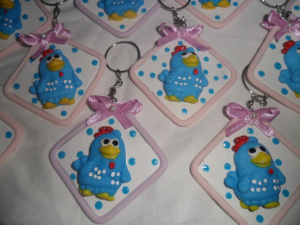 CHAVEIROS GALINHA PINTADINHA