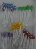 COLHER DECORADA GALINHA PINTADINHA