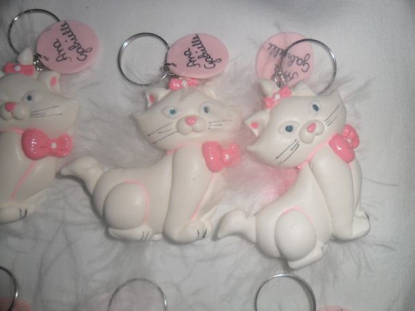lembrancinha chaveirinho gatinha marie